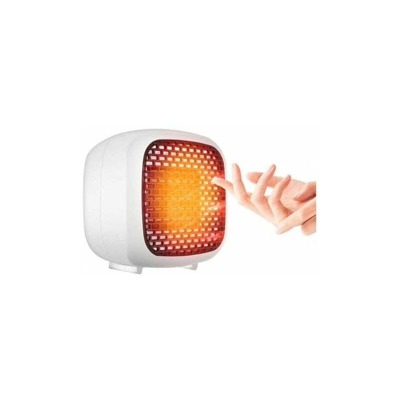 Chauffage Electrique Economique,Radiateur Electrique,Chauffage D'appoint 1000W,Avec 2 Réglages de Chauffage,Mini,Protection Contre Les