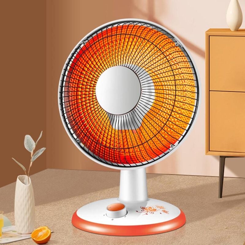 Chauffage Électrique Halogene Chauffage D'appoint Électrique Radiateur Infrarouge Interieur avec 2 Réglages De Chaleur Radiateurs Électriques