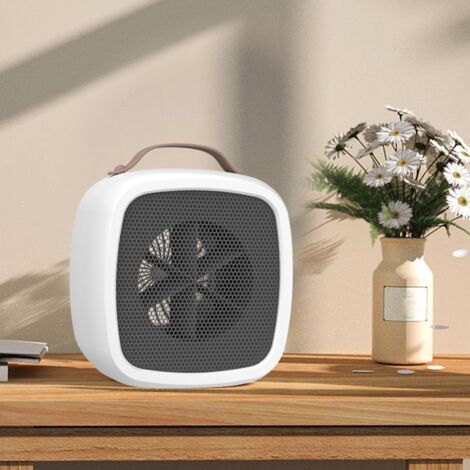 Chauffage électrique portable avec thermostat - Bureau, maison, déplacement - Sécurité surchauffe - Prise 220V CN