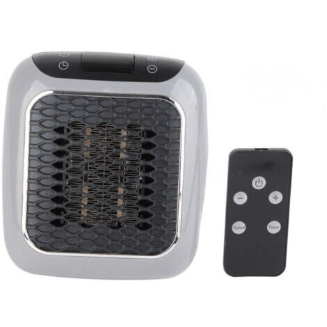 Chauffage électrique portatif et compact pour ventilateur de table, pour la maison, le bureau et l'hiver