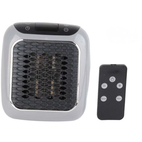Chauffage électrique portatif et compact pour ventilateur de table, pour la maison, le bureau et l'hiver