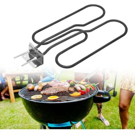 Chauffage électrique pour Barbecue Compatible avec Weber 66631 Weber Q140 Q1400,élément Chauffant de Rechange pour barbecues,Tube Chauffant pour Barbecue