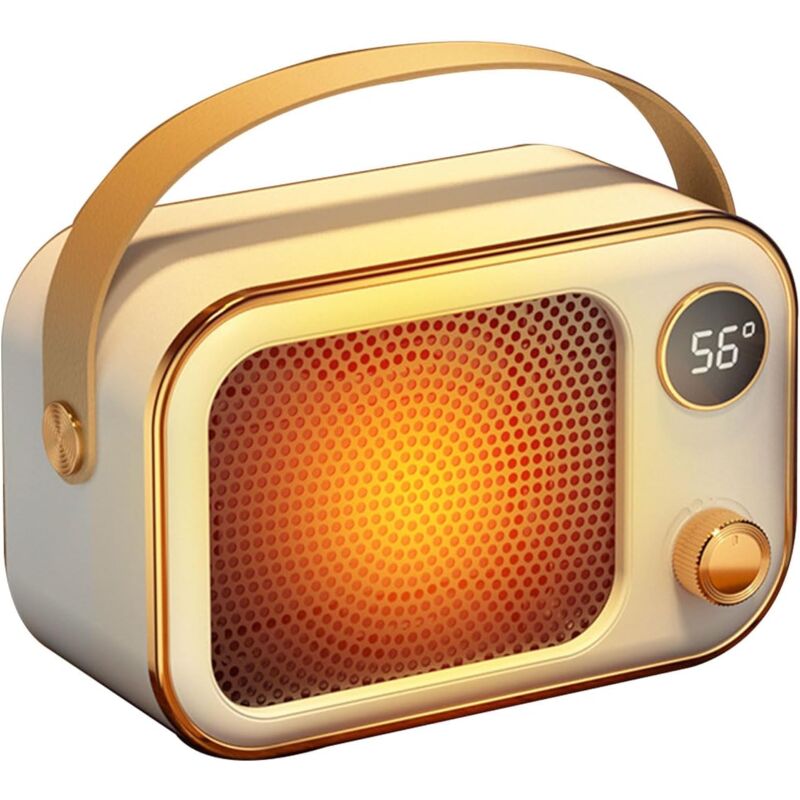 Rapanda - Chauffage électrique ptc en céramique pour la maison, chauffage intelligent haute puissance, petit chauffage solaire pratique pour