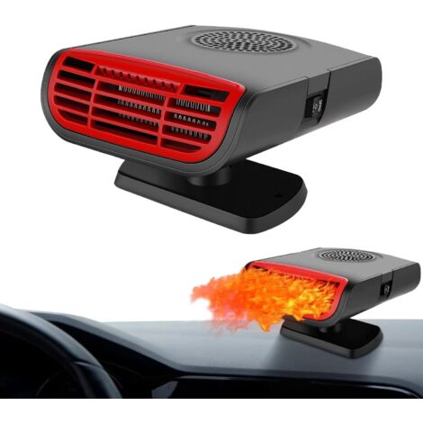 Chauffage et Défroster pour Pare - Brise Voiture - 12V Désembueur Rotatif
