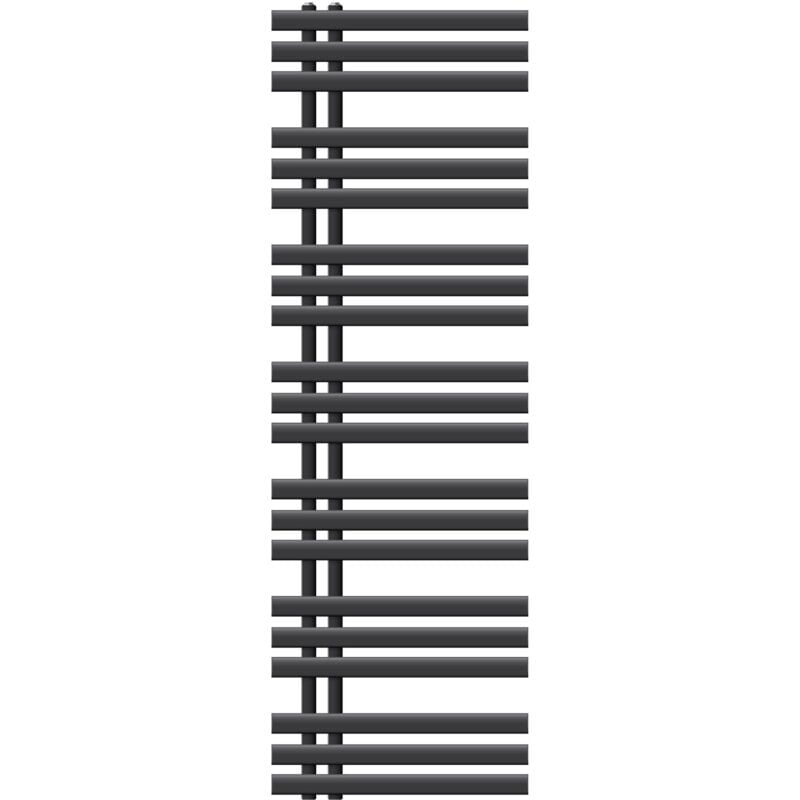 Luxebath - ecd Germany Iron em Design Radiateur Sèche-Serviettes - 500 x 1600 mm - Anthracite - Chauffage Moderne -Radiateur Salle de Bain Sèche