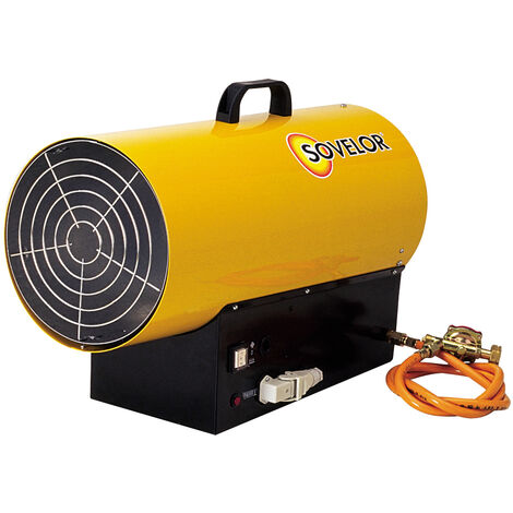 Chauffage gaz air pulsé SOVELOR mobile au gaz propane-BLP33M - -