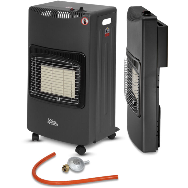 Chauffage gaz infrarouge 4.2 kw pliable avec tuyau et détendeur compatible pour la vente en France Warm Tech