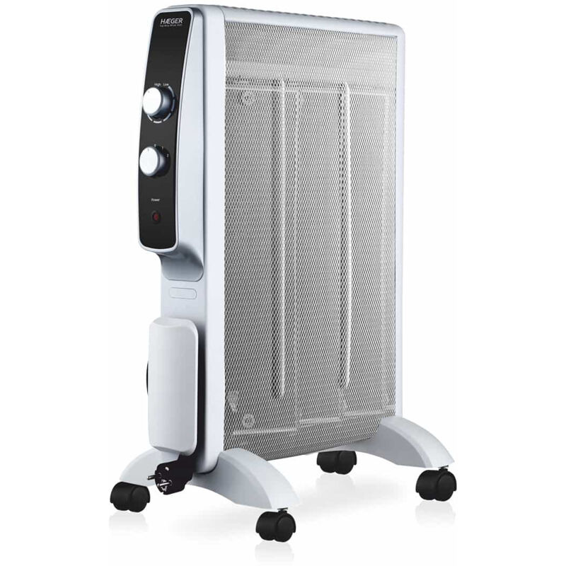 MH-15W.006A Radiateur électrique d'intérieur Noir, White 1500 w - Haeger