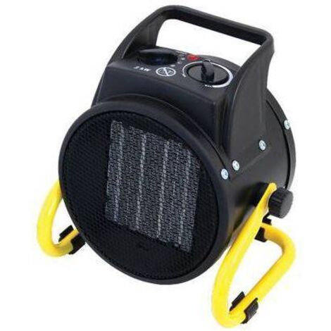 Chauffage industriel STAK 2000 W d'une puissance de 2000 W et de conception robuste.