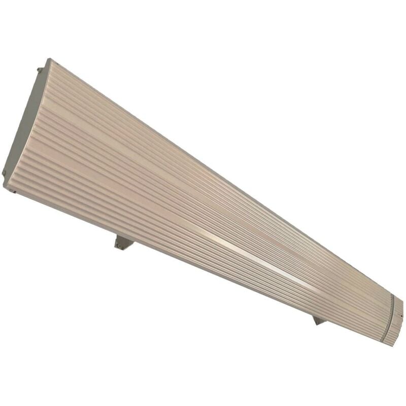 Chauffage Infrarouge Blanc 1500w Cm 104,5x17,7x6 MPC Marbella 1500w