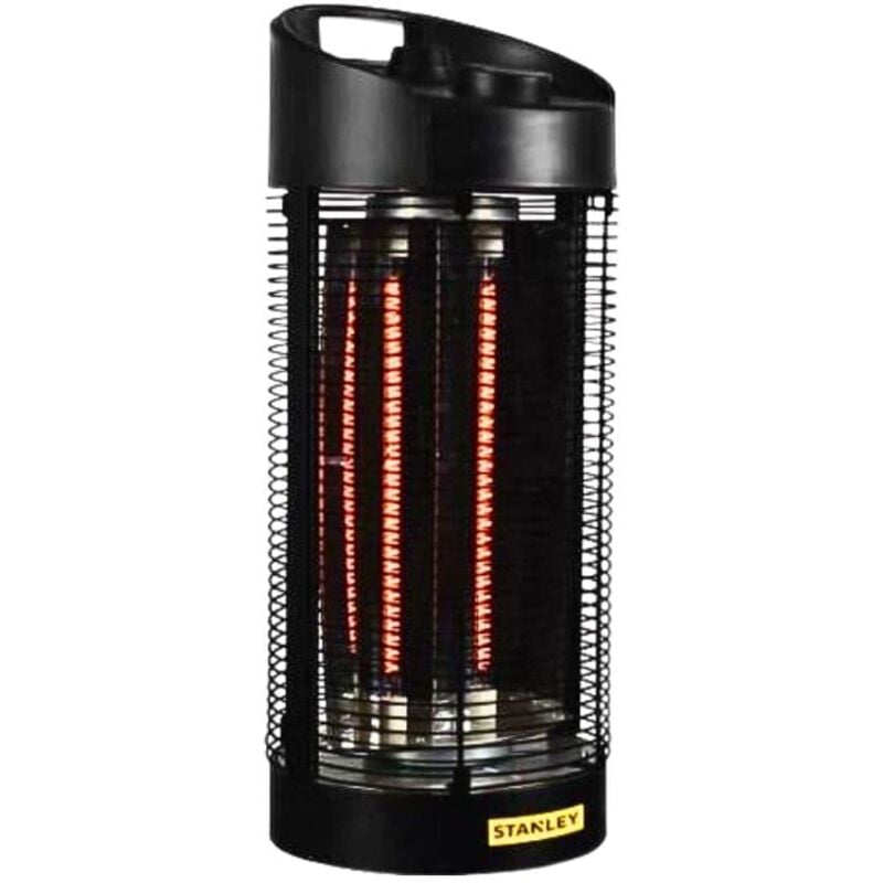 Stanley - Radiateur électrique rayonnant infrarouge 1200W + oscillation