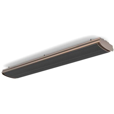 Chauffage Infrarouge Haute Puissance 400 cm 200x18,9x6,7 SINED 4000-INDUSTRIAL - Nero