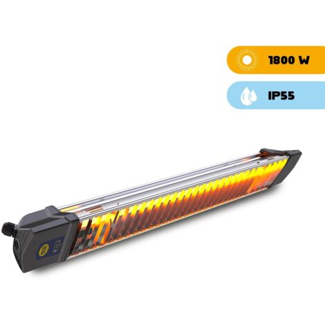 Chauffage infrarouge Iris IP55 1800W