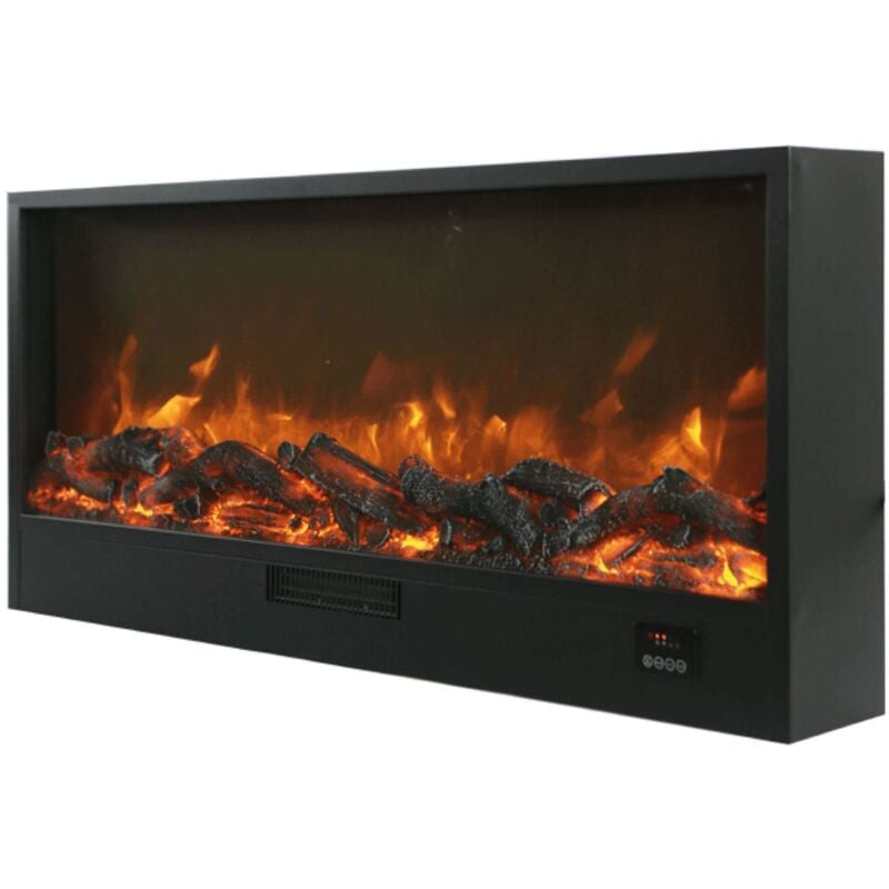 Sined - Cheminée Électrique Encastrée Et Autopor Cm 108x50x20 Caminetto Ispica 108