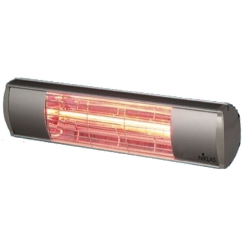 Niklas - Chauffage infrarouge 2000W Radiant mural Intérieur et Extérieur Radiateur électrique