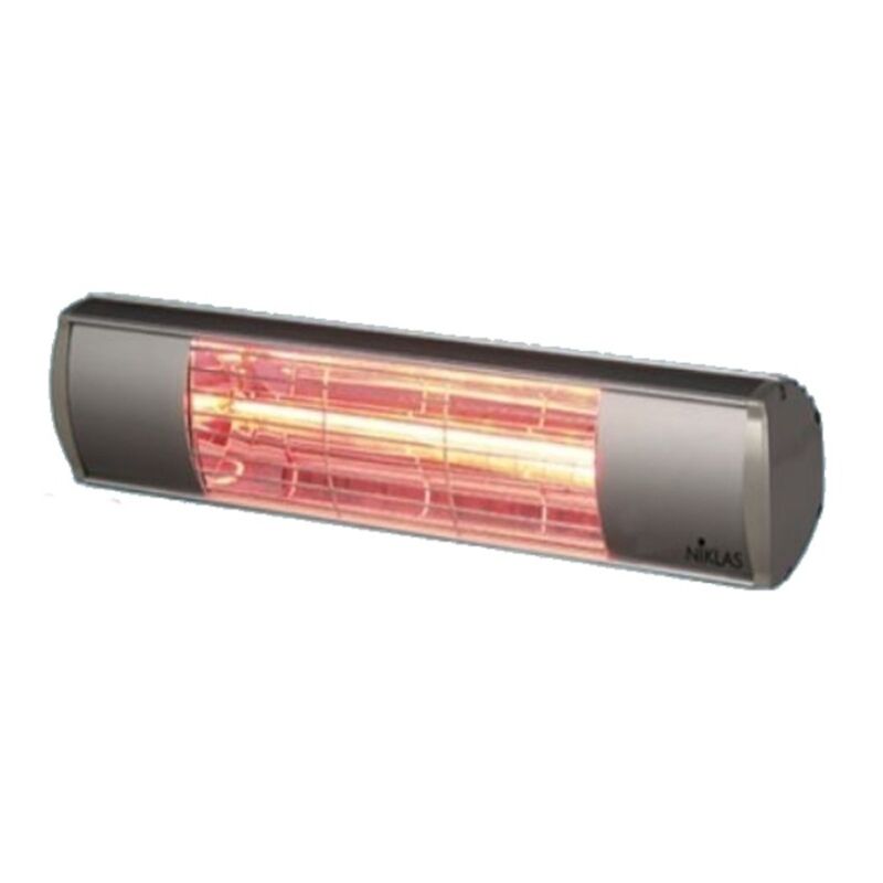 Niklas - Chauffage infrarouge 2000W Radiant mural Intérieur et Extérieur Radiateur électrique