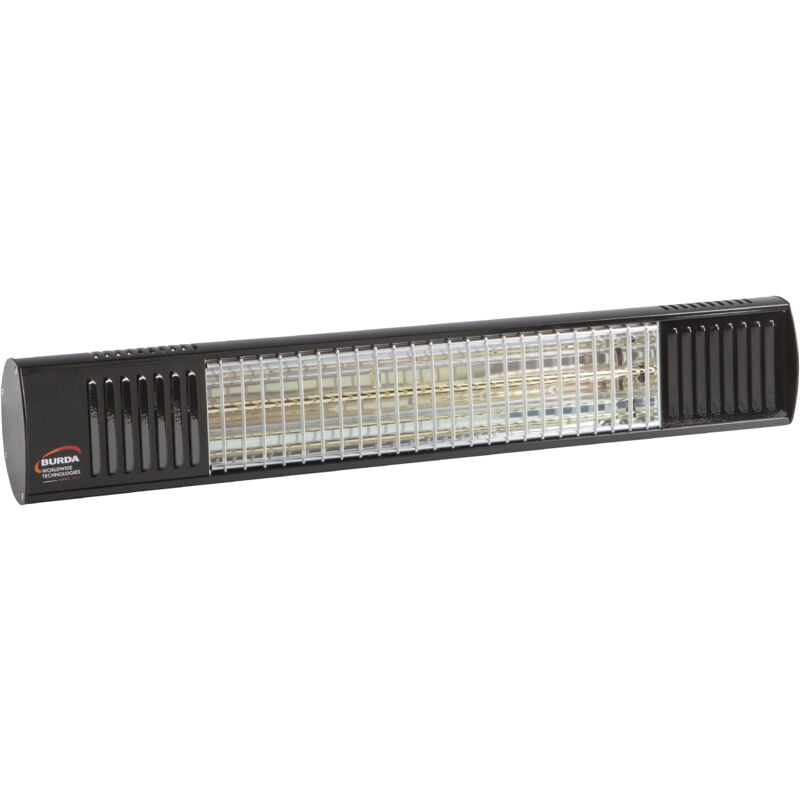 Chauffage infrarouge Term2000 IP67 ulg 1650W Noir