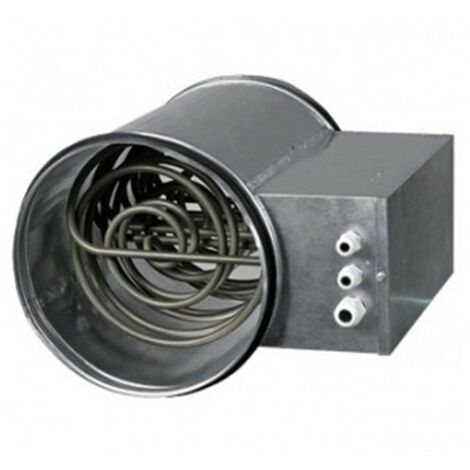 Chauffage introducteur d'air 125mm (0.6-1kW) 80-120m3/h pro