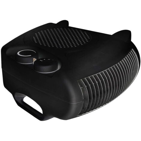 CHAUFFAGE KUKEN HOR-VERT1000/2000w NOIR