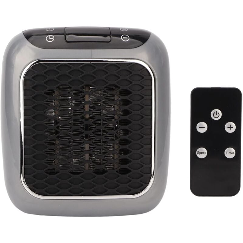 Tonchean - Chauffage mural électrique 800 w pour une utilisation avec thermostat réglable, silencieux, économe en énergie pour bureau, chambre à