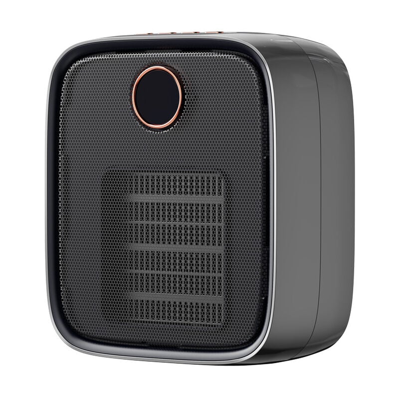 Tonchean - Radiateur soufflant de salle de bain 500 w radiateur soufflant portatif en céramique ptc pour la maison petit bureau