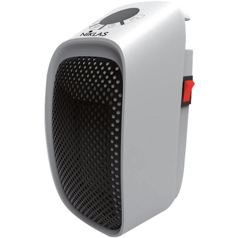 Niklas - ventilateur ptc plug-in trend 400W - 11x8xH16 cm