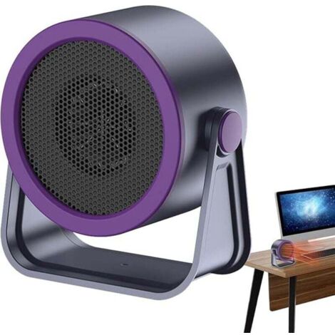 Chauffage Petite Pièce Petit Chauffage De Bureau Silencieux Petit Chauffage Electrique Portable Chauffage D'appoint Rechargeable Avec 2 Réglages De Température, Chauffage Personnel