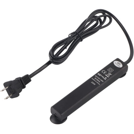 Chauffage pour Aquarium Tortue Mini - Thermostat Submersible 25W 110-120V (Prise US)