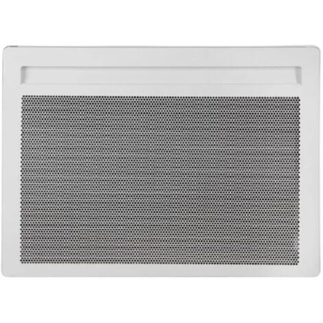 Radiateur électrique rayonnant Horizontal Alliage Aluminium SOLIUS Blanc