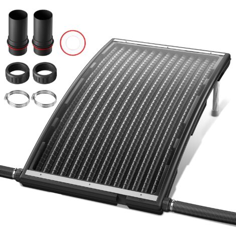 Panneau Solaire Piscine 5x0,75m - Chauffage Solaire Polyéthylène, Pour Piscine Jusqu'à 21500 L