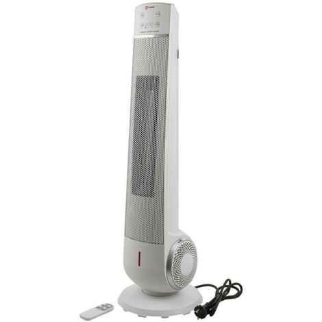 Chauffage soufflant 2-f avec télécommande 2200W ForceKraft, chauffage puissant et efficace, idéal pour les grands espaces, contrôle précis de la température, design compact et durable