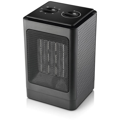 Chauffage Soufflant Céramique, Radiateur Électrique, Chauffage D’Appoint, Sécurité Renforcée, Puissant, Silencieux, Compact 151424Cm