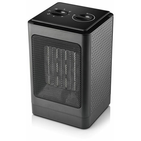 Chauffage Soufflant Céramique, Radiateur Électrique, Chauffage D’Appoint, Sécurité Renforcée, Puissant, Silencieux, Compact 151424Cm
