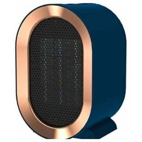 Chauffage soufflant de salle de bain Mini chauffage d'appoint Chauffage soufflant portable en céramique Silencieux électrique Chauffages électriques mobiles pour la maison et le petit bureau 1200W