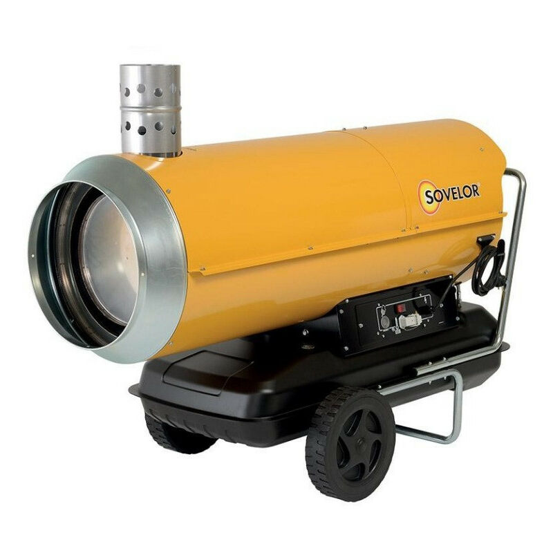 Sovelor - Chauffage air pulsé mobile au fuel à combustion indirecte Puissance élec. 1060W - HPV 85