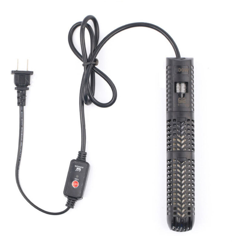 Tonchean - Chauffage submersible pour aquarium 100 w - Tige chauffante électronique réglable avec thermostat - Protection contre la