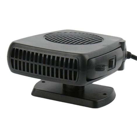 Chauffage voiture portable universel 12V, ventilateur pare-brise plug and play, dégivreur électrique pour véhicules. (89 caractères)