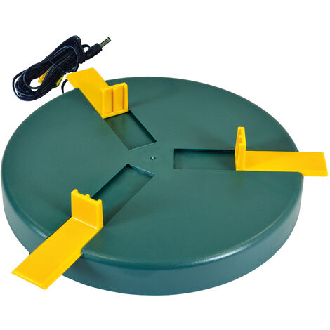 Chauffe abreuvoir Ø 30 cm – Résistance au gel jusqu'à -25°C – Isolation 15 mm PU – Longueur câble 2.20 m – Pour abreuvoirs jusqu'à 32 cm – Chick'A
