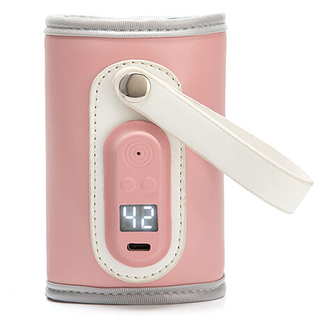 Sac d'Isolation Thermique Portable USB pour Soins de Bébé Chauffe-Biberon Chauffe-Biberon Chauffe-Lait pour Bébé avec Contrôle de la Température