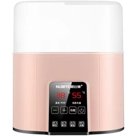 Chauffe-biberon Double 24H Mode Constant pour tous les biberons, chauffe-biberon au lait maternel, chauffe-eau pour jumeaux, contrôle précis de la température