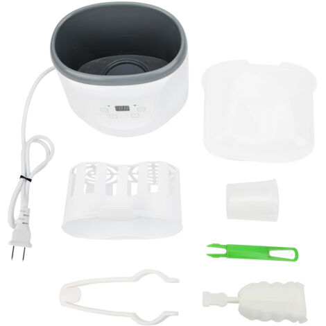 Chauffe-biberon électrique LCD pour lait maternel, nettoyeur de biberons, prise US 110V