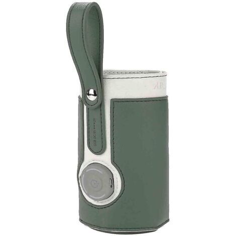 Chauffe-biberon intelligent USB, sac isotherme pour biberon, thermostat de voyage pour lait et aliments, chauffe-biberon portable, sac à biberons - USB - vert