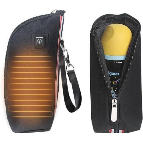 Chauffe-Biberon Nomade de Voyage, USB Électrique Chauffe Lait Maternel/Infantil et Eau