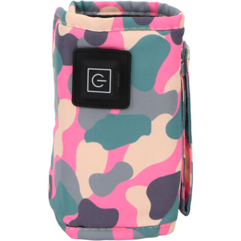 Chauffe-biberon nomade USB avec 3 réglages de chaleur et sangle ajustable - Réchauffeur de lait portable