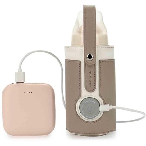 Chauffe-biberon portable 3 températures réglables, pratique à la maison et en déplacement