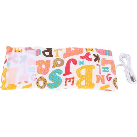 Chauffe-biberon portable USB avec sac isotherme, motif dessins animés et alphabet anglais
