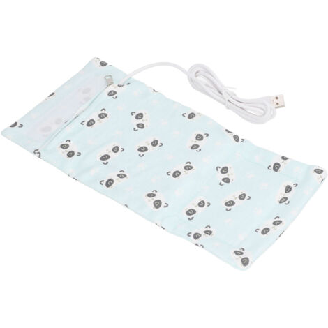 Chauffe-biberon portable USB, design panda - Compatible voiture, ordinateur, batterie externe - Idéal voyage, sac fourni