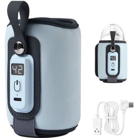Chauffe-biberon Portable - Chauffe-lait Rapide, 150W, Arrêt Automatique - Pour Voyage, Maison