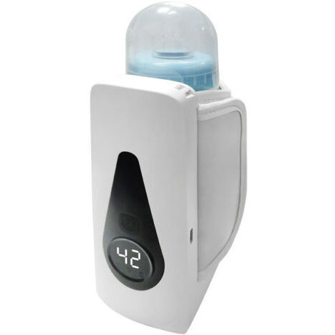 Chauffe-biberon pour bébé en déplacement, température réglable, avec écran LCD, pour la maison, l'extérieur, les voyages