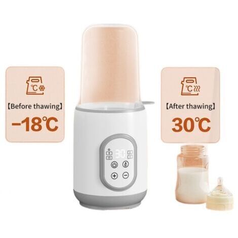 Chauffe-Biberon, Réchauffe les Aliments pour Bébé en Quelques Minutes, Facile à Utiliser, Contrôle Précis de la Température, Arrêt Automatique, pour tous les Biberons